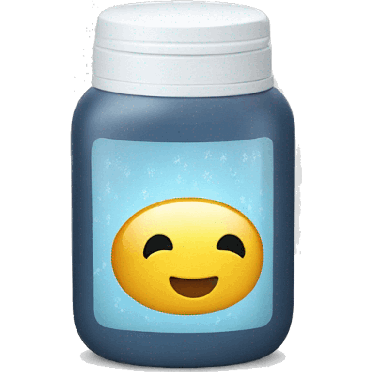 gel bottle with label that says "chilly" emoji