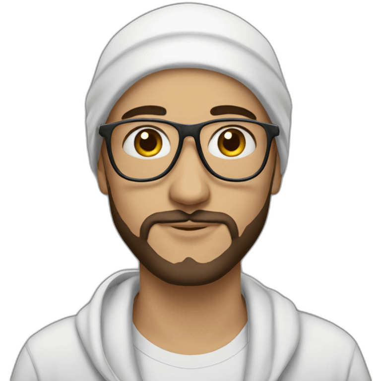 White-muslim-hipster-lad emoji