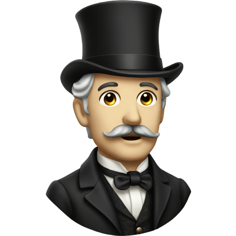 victorian gentleman with moustache  emoji