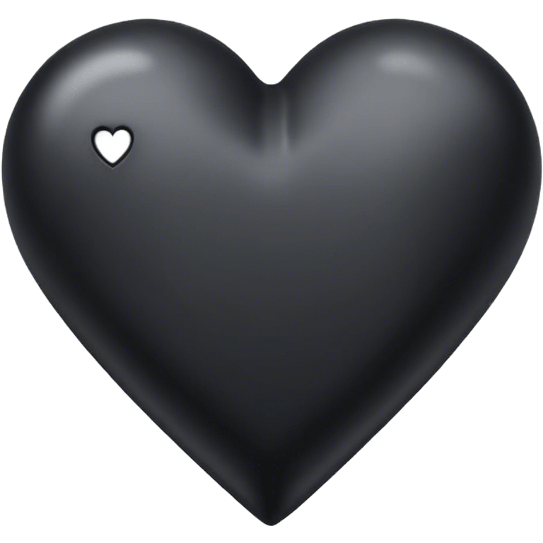 Black heart emoji