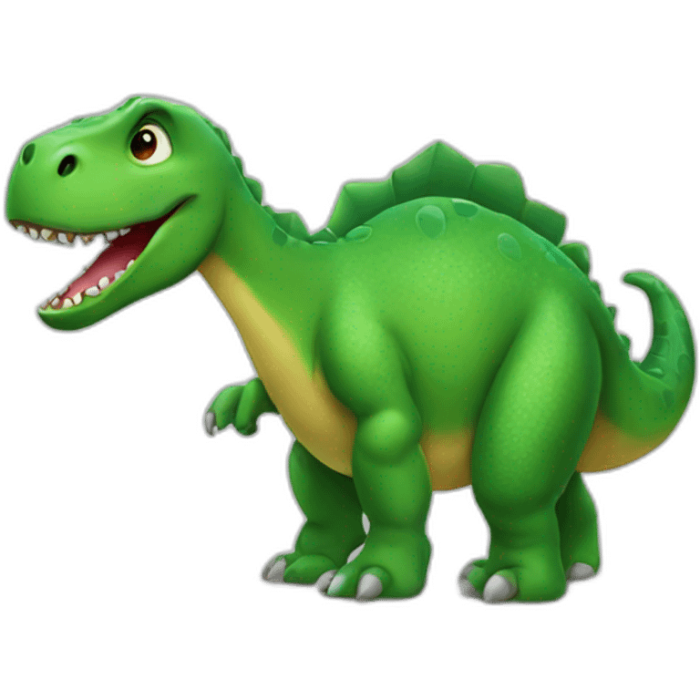 big green dinosaur emoji