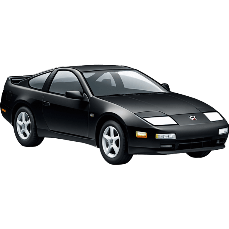 Black Nissan 300zx with T-top from 1996 emoji