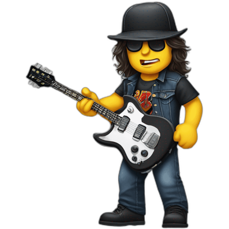 AC/DC band emoji