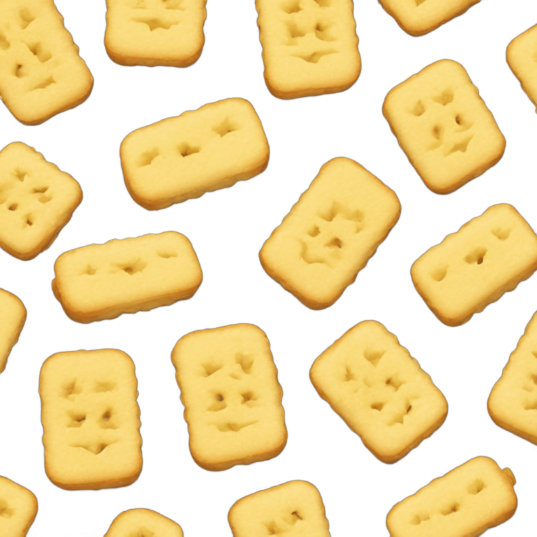 Pineapple fried rice crackers  emoji