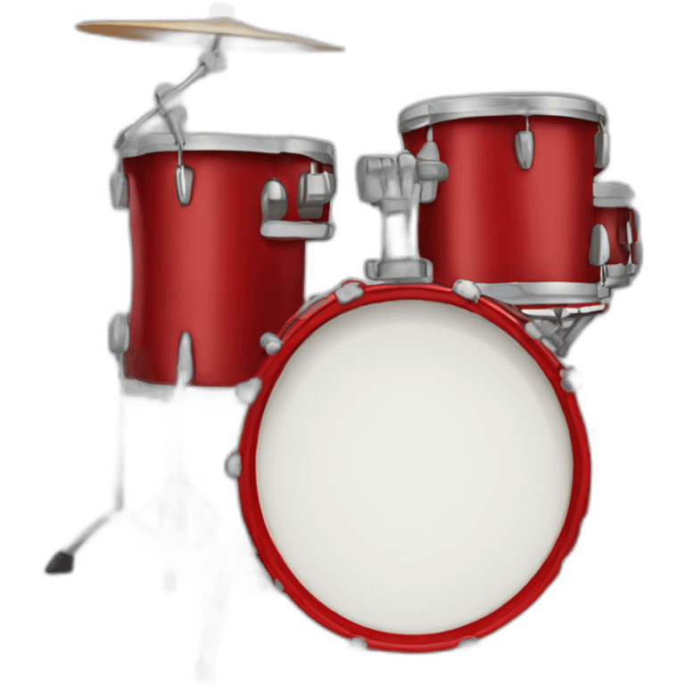 A Red Drumset emoji