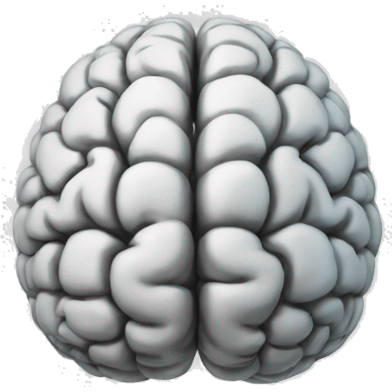 Brain with idea emoji