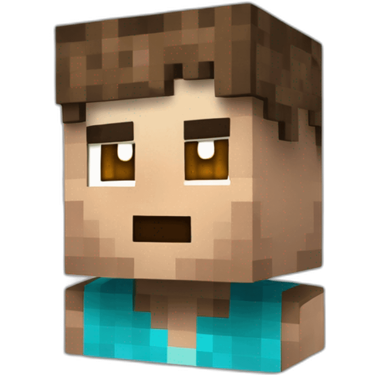 Minecraft Hypixel Steve emoji