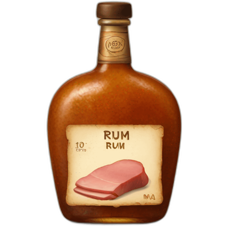 Rum ham emoji