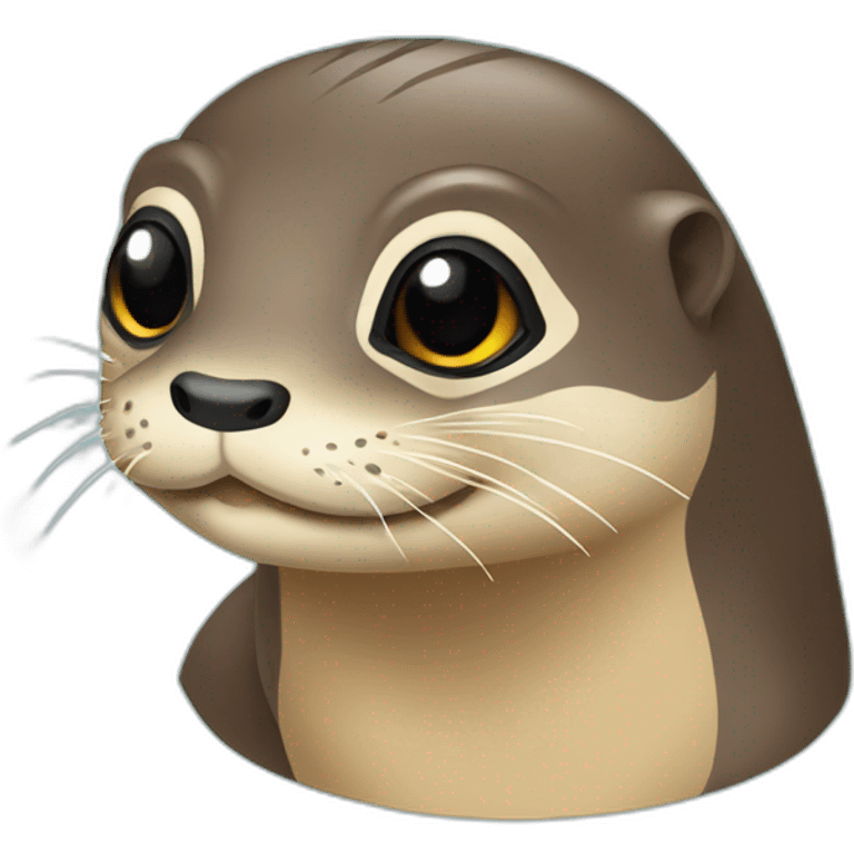 Loutre tortue emoji