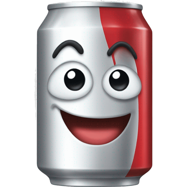 A happy diet coke can emoji