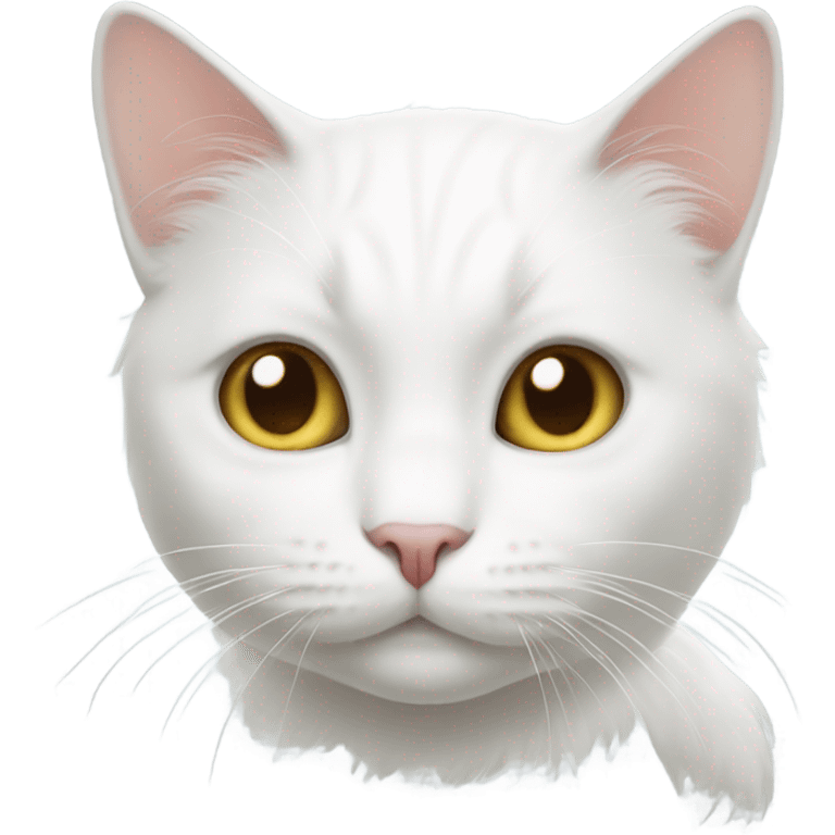 white cat emoji