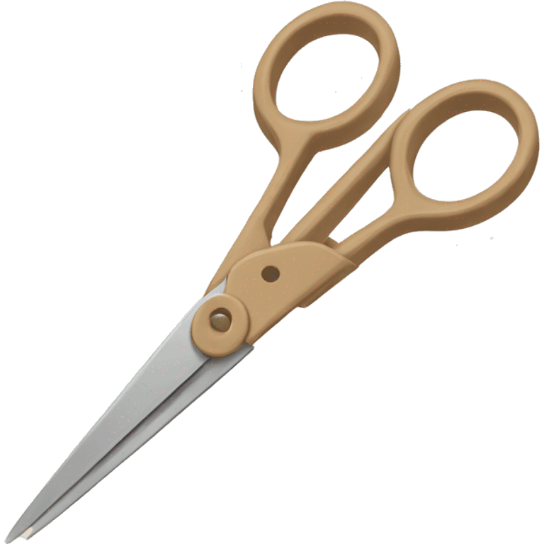 Beige scissors  emoji