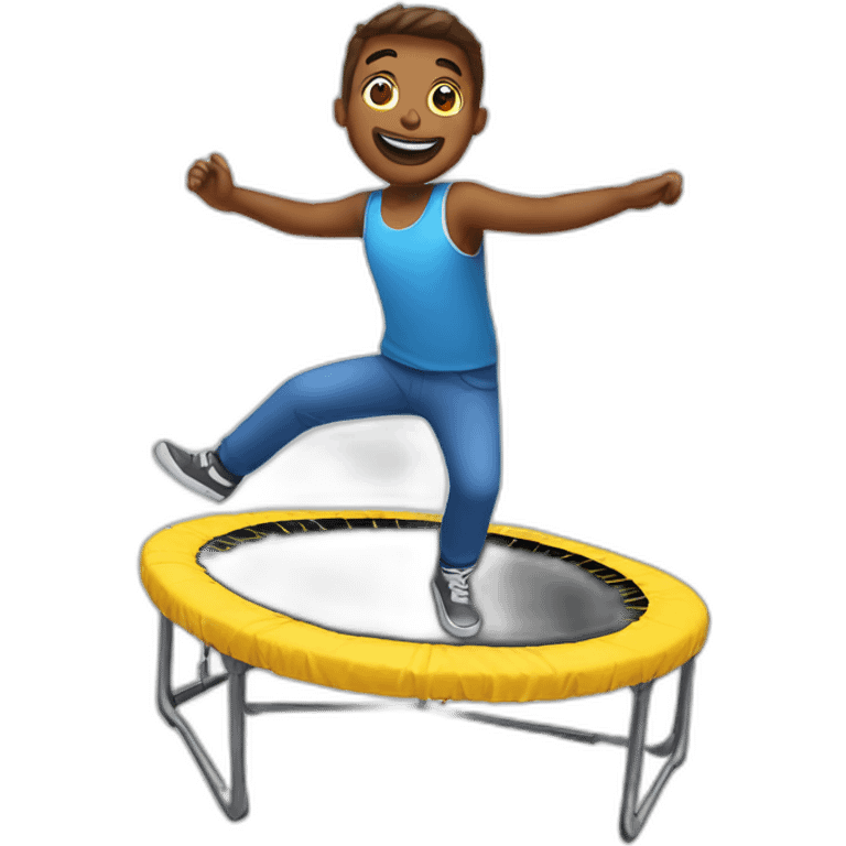 Trampoline Man emoji