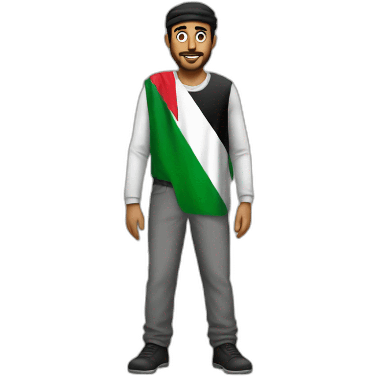 palestinian guy emoji