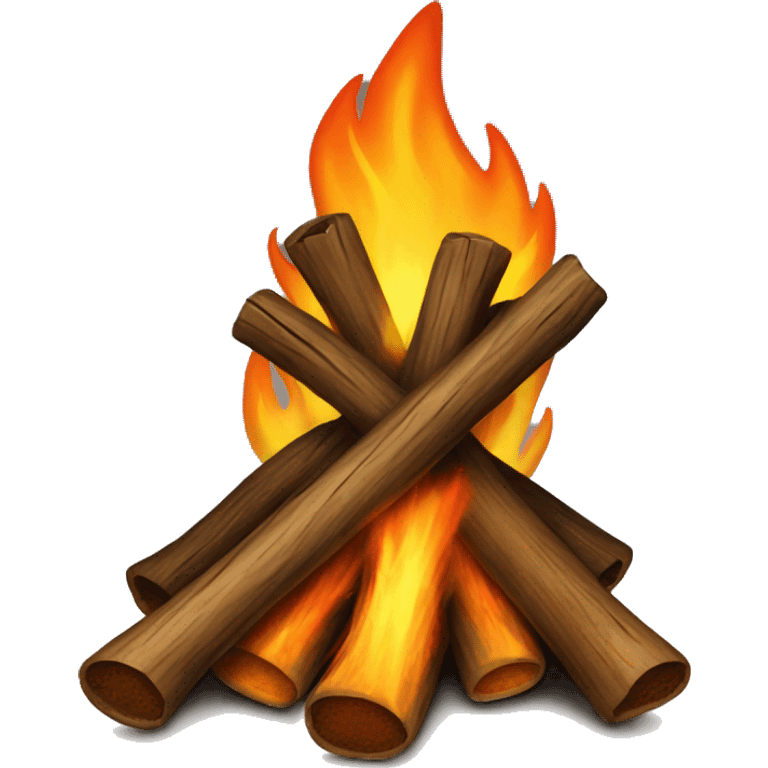 A bonfire emoji