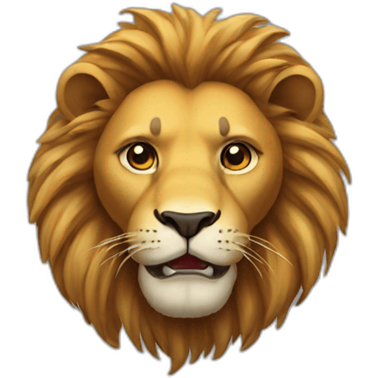 Lion emoji