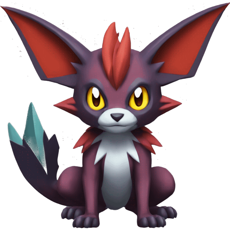 Noivern-Torracat-Zoroark full body emoji