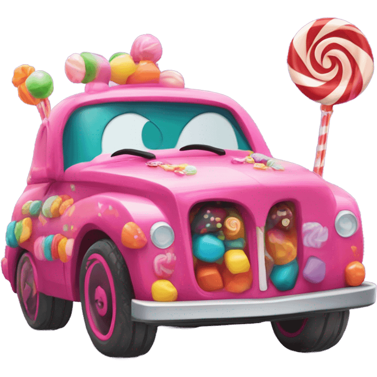 Candy car vanellopoe wreck it ralph emoji