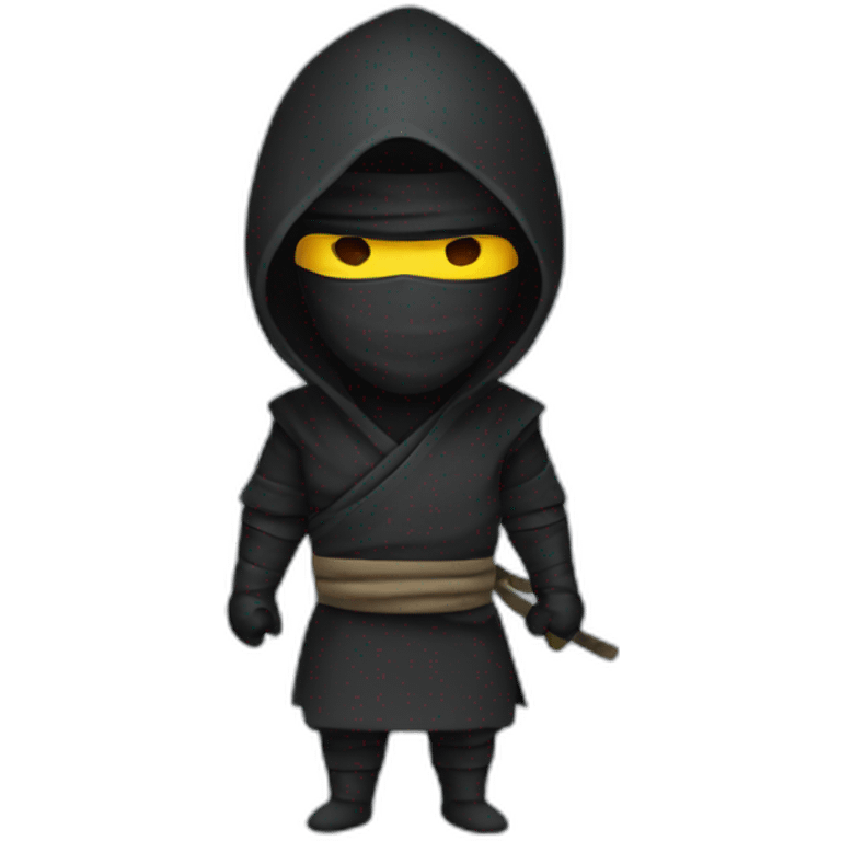 Ninja body hide emoji