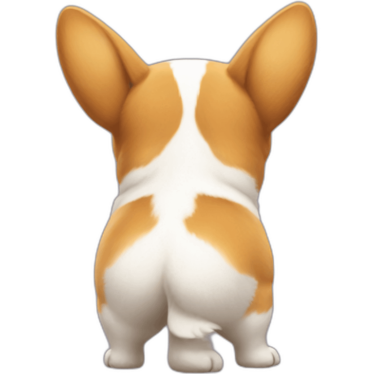 corgi butt emoji