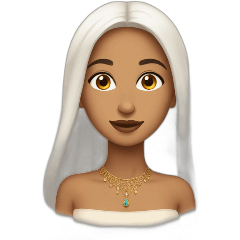 Brown-young-beautiful-Moroccan-girl emoji