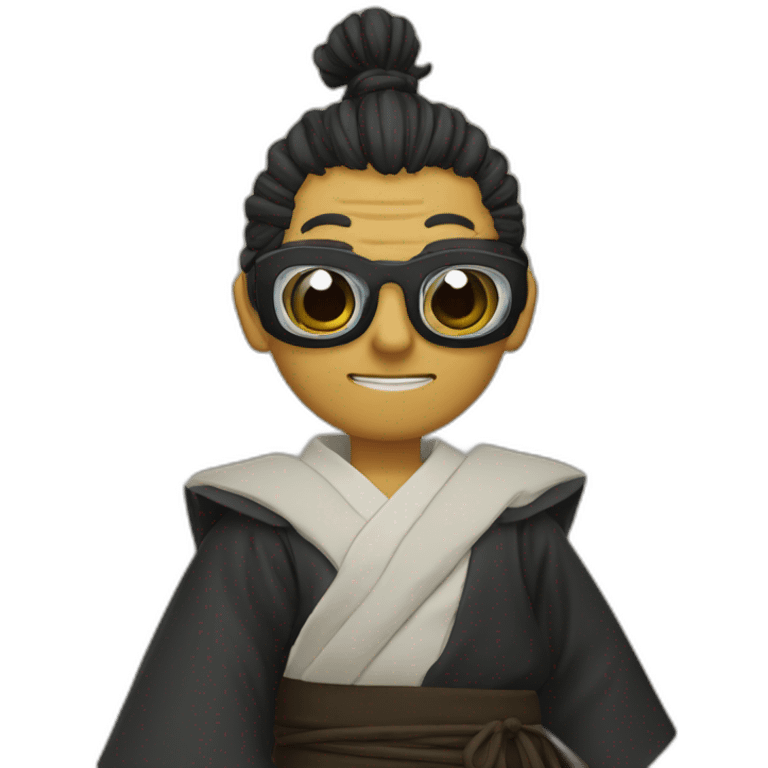 samuai con lentes negros  emoji