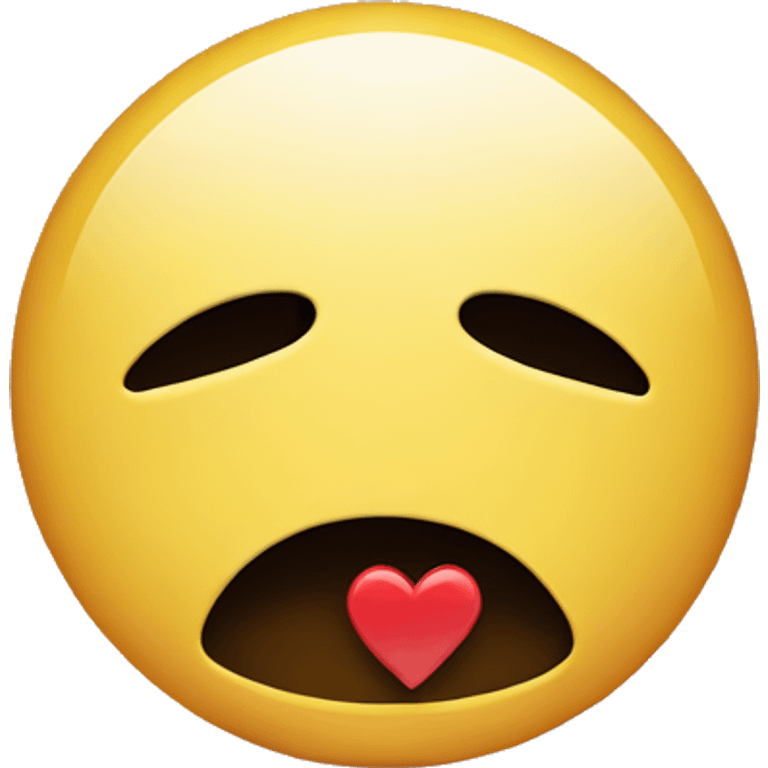 Sad emoji face with heart break emoji