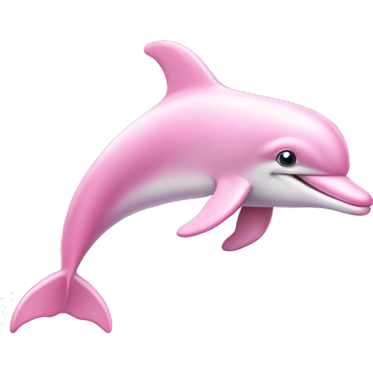 Pastel-pink-colors-dolphin emoji