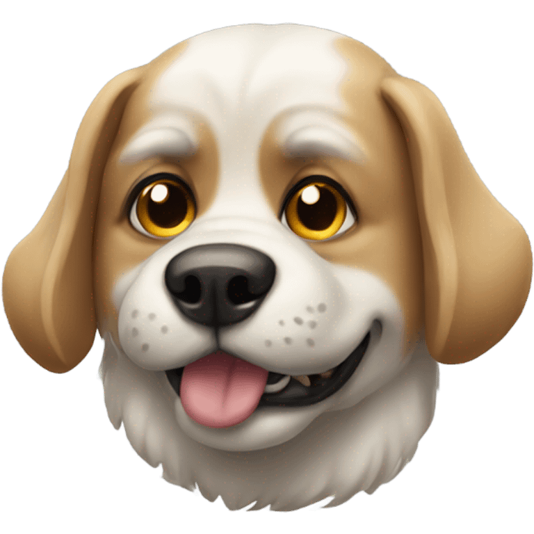 dog with muzzle emoji