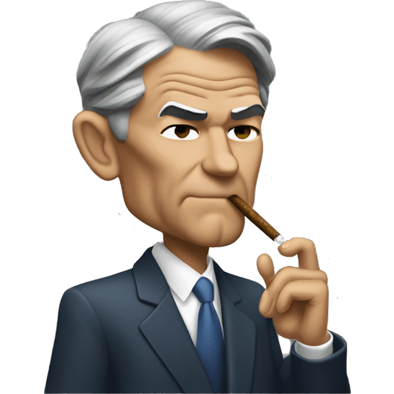 jerome powell smoking emoji