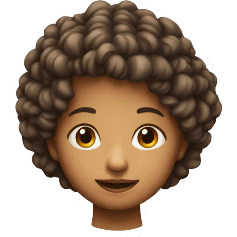 Enfants avec une gros tête  emoji