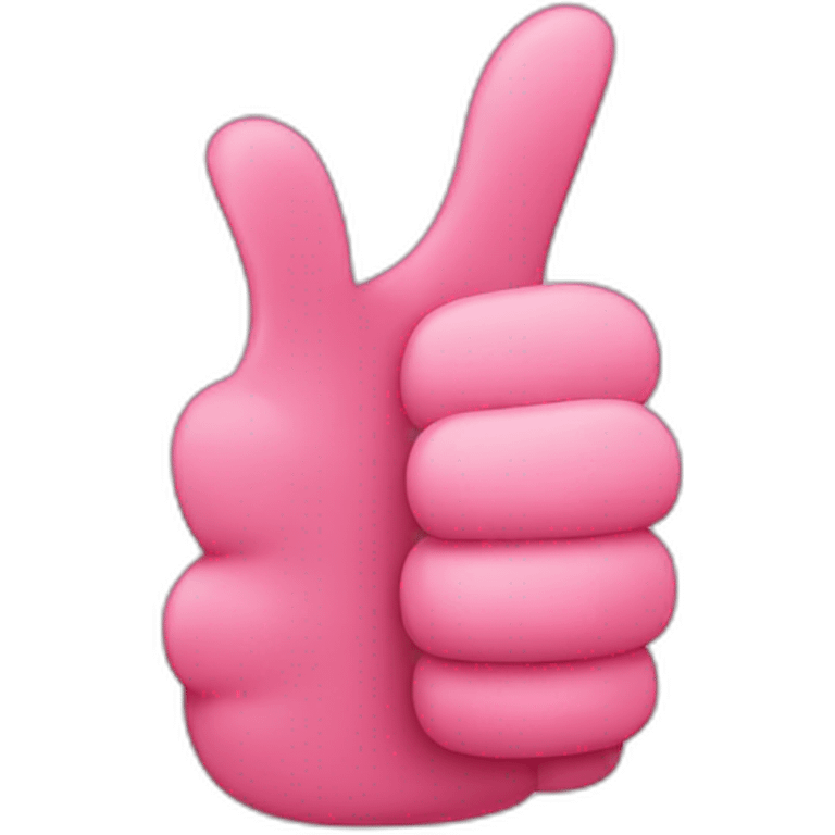 thumbs up with pinky out emoji