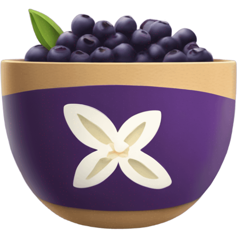 Açaí bowl emoji