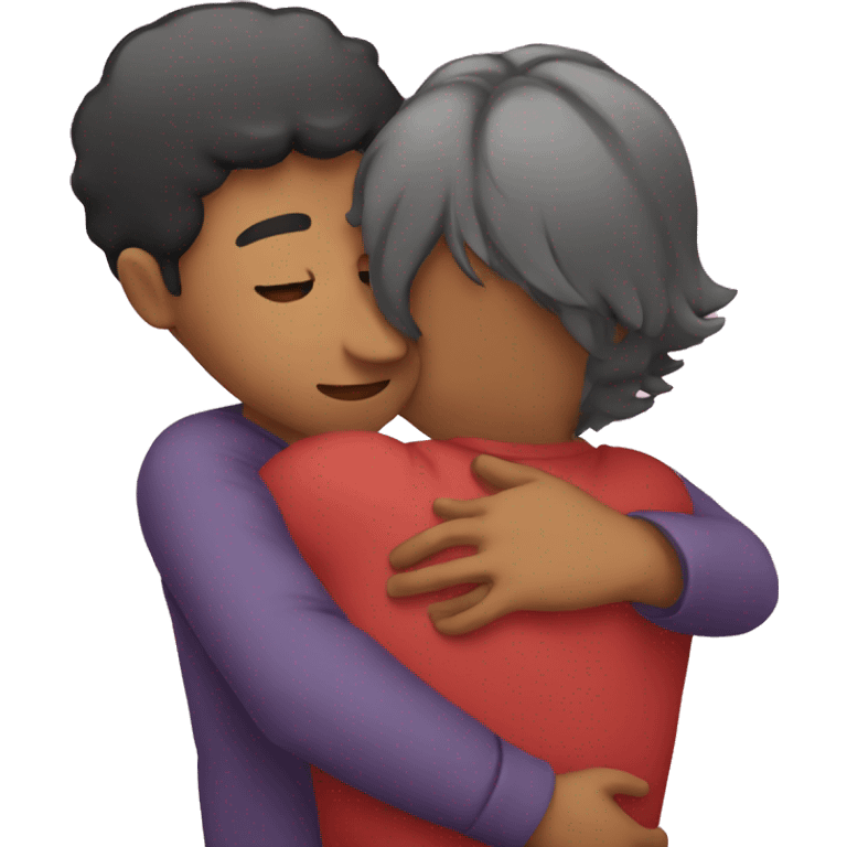 Hug love emoji