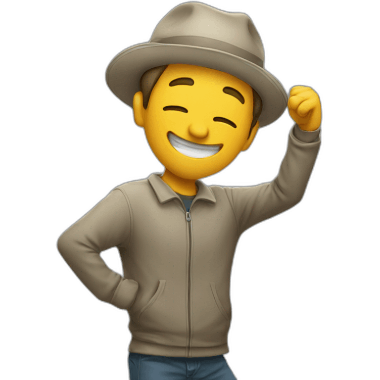 Man dab emoji