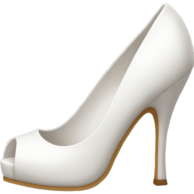 White heel emoji