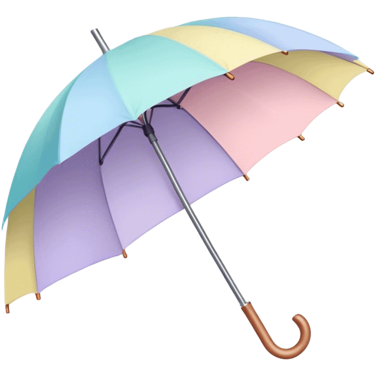 pastel umbrella emoji