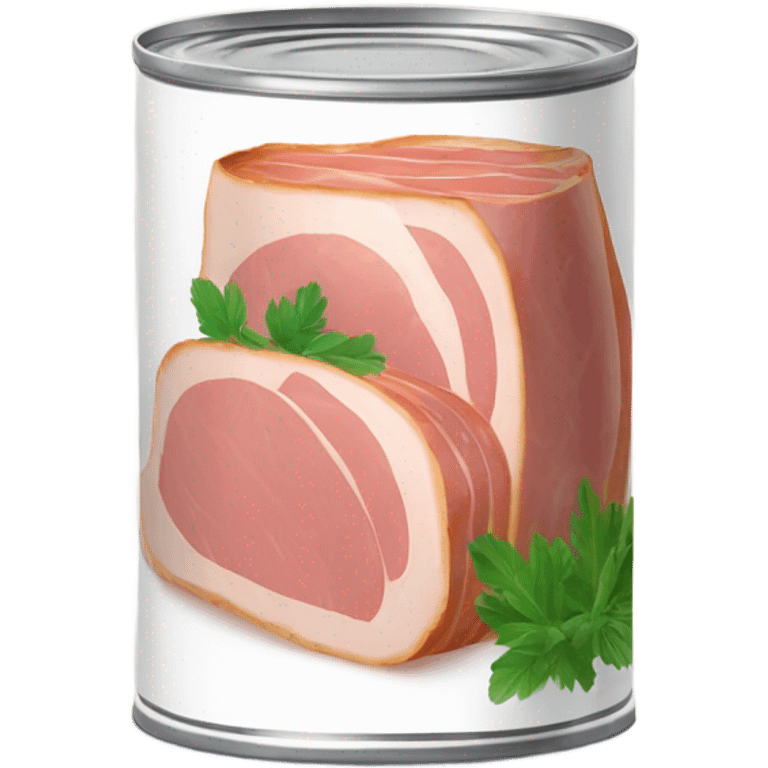 Caned ham emoji