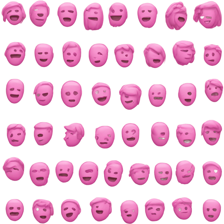 pink emojis emoji