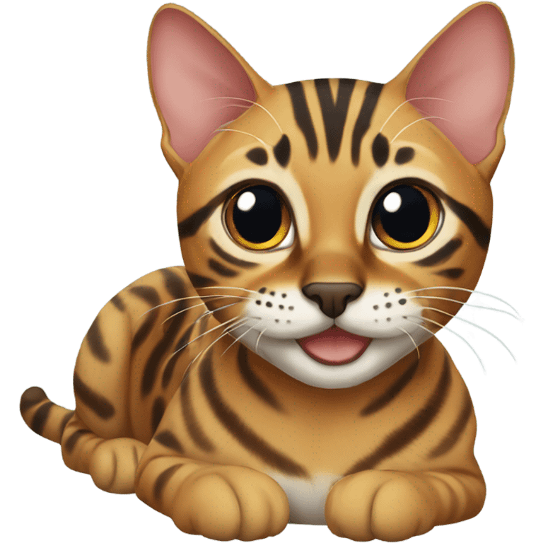 Bengal cat emoji