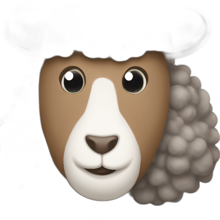 Mouton étoilé emoji