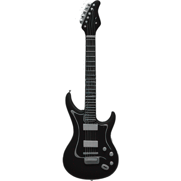 alien black guitar emoji