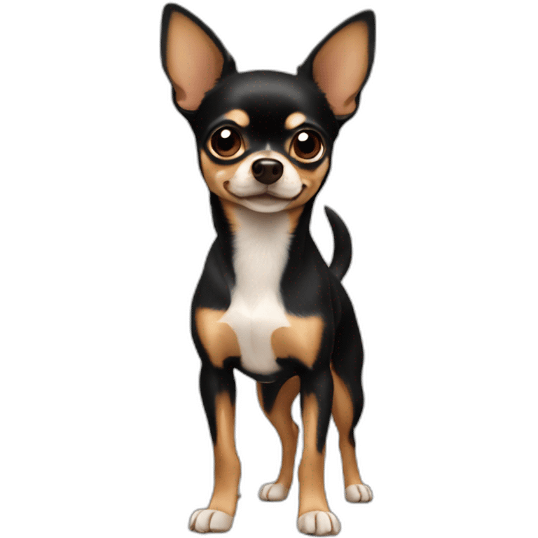 Chihuahua Black tan emoji