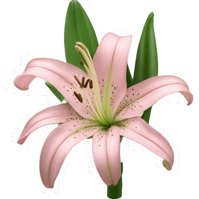 light pink lilium emoji