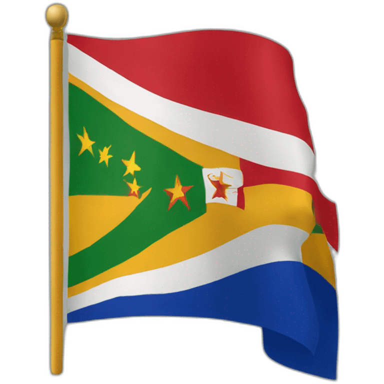 Flag of Guadeloupe  emoji