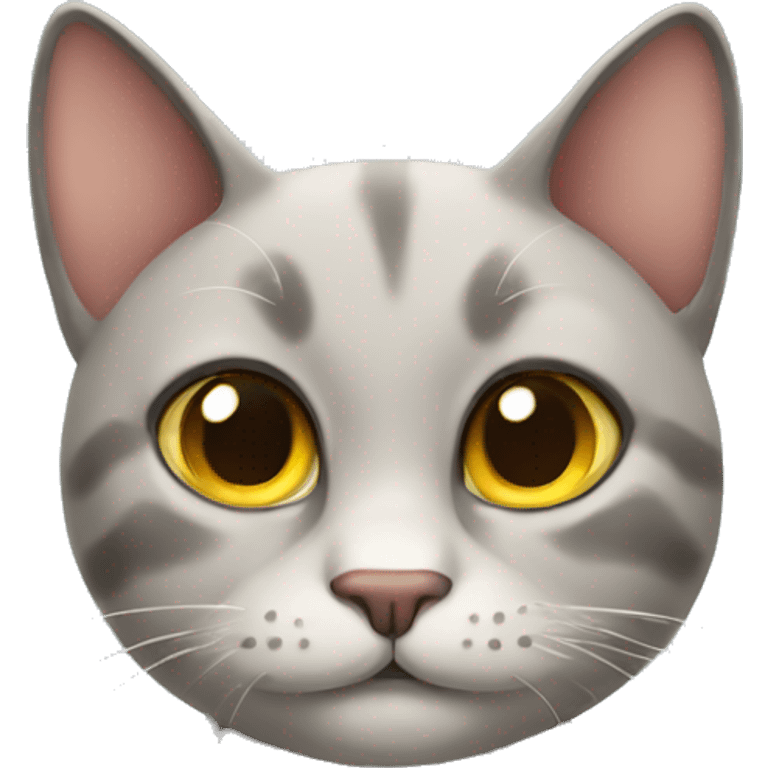 talkative cat emoji