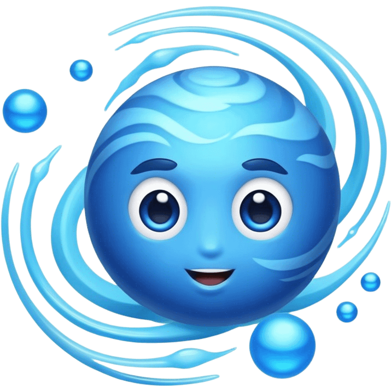 Planet Neptune emoji