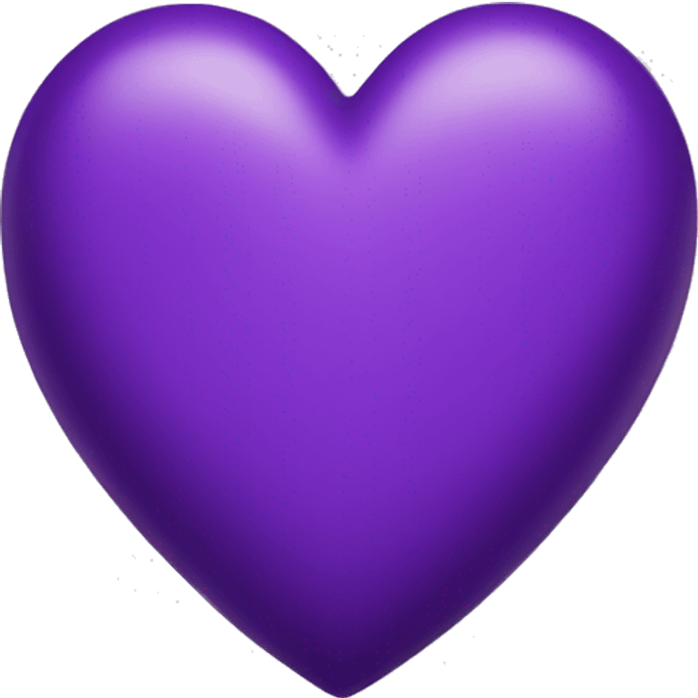 purple heart emoji