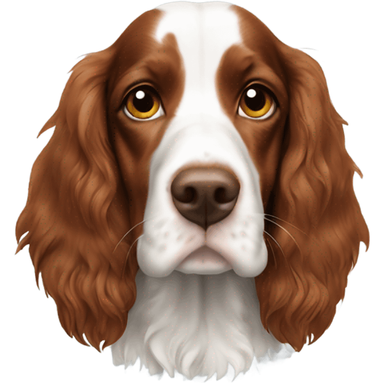 Welsh springer spaniel emoji