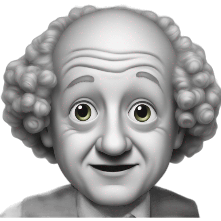 Young Larry fine of the three stooges emoji